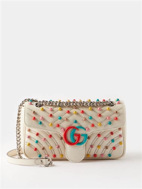 gucci beaded shoulder bag|gucci shoulder bag women's.